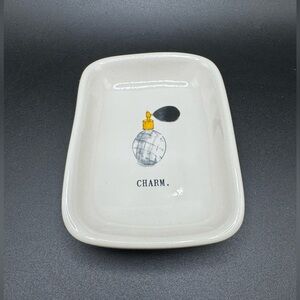 NEW Rae Dunn Charm Jewelry Tray Trinket Dish
